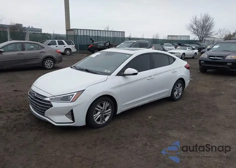 2019 Hyundai Elantra Value Edition z USA, uszkodzony, nr VIN 5NPD84LF2KH404991